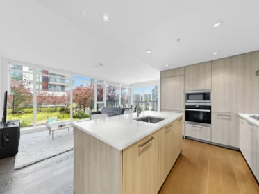 Kitchen Island Photo of 1106 8199 Capstan Way, Richmond, BC