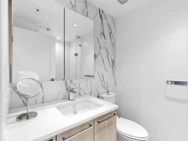 Powder Room Photo of 1106 8199 Capstan Way, Richmond, BC