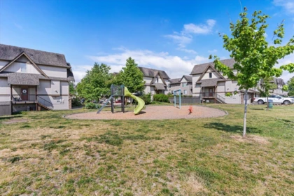 Aerial View of 34 5556 Peach Road, Chilliwack, BC