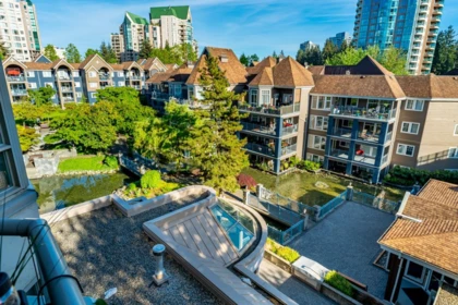 Outdoor Deck Photo of 408 3070 Guildford Way, Coquitlam, BC