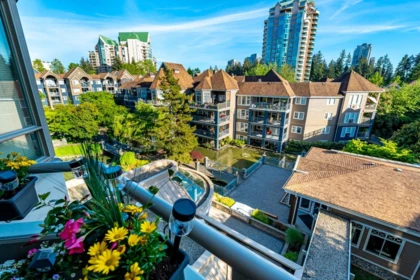 Outdoor Patio Photo of 408 3070 Guildford Way, Coquitlam, BC