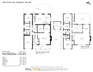 Hallway Photo of 4264 Atlee Avenue, Burnaby, BC