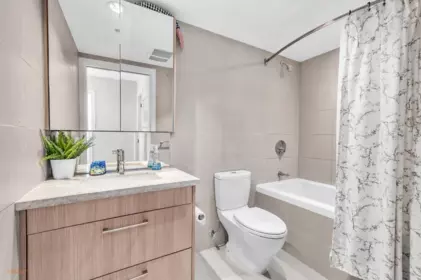 Guest Bathroom Photo of 514 1708 Columbia Street, Vancouver, BC