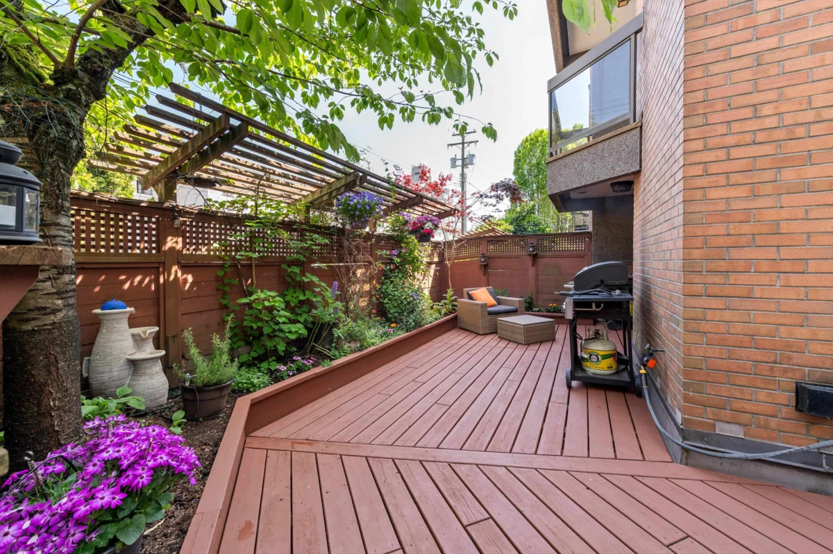 Exterior Rear Photo of 102 1055 W 13th Avenue, Vancouver, BC