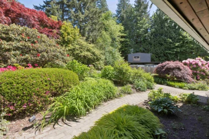 Aerial View of 396 Mathers Avenue, West Vancouver, BC