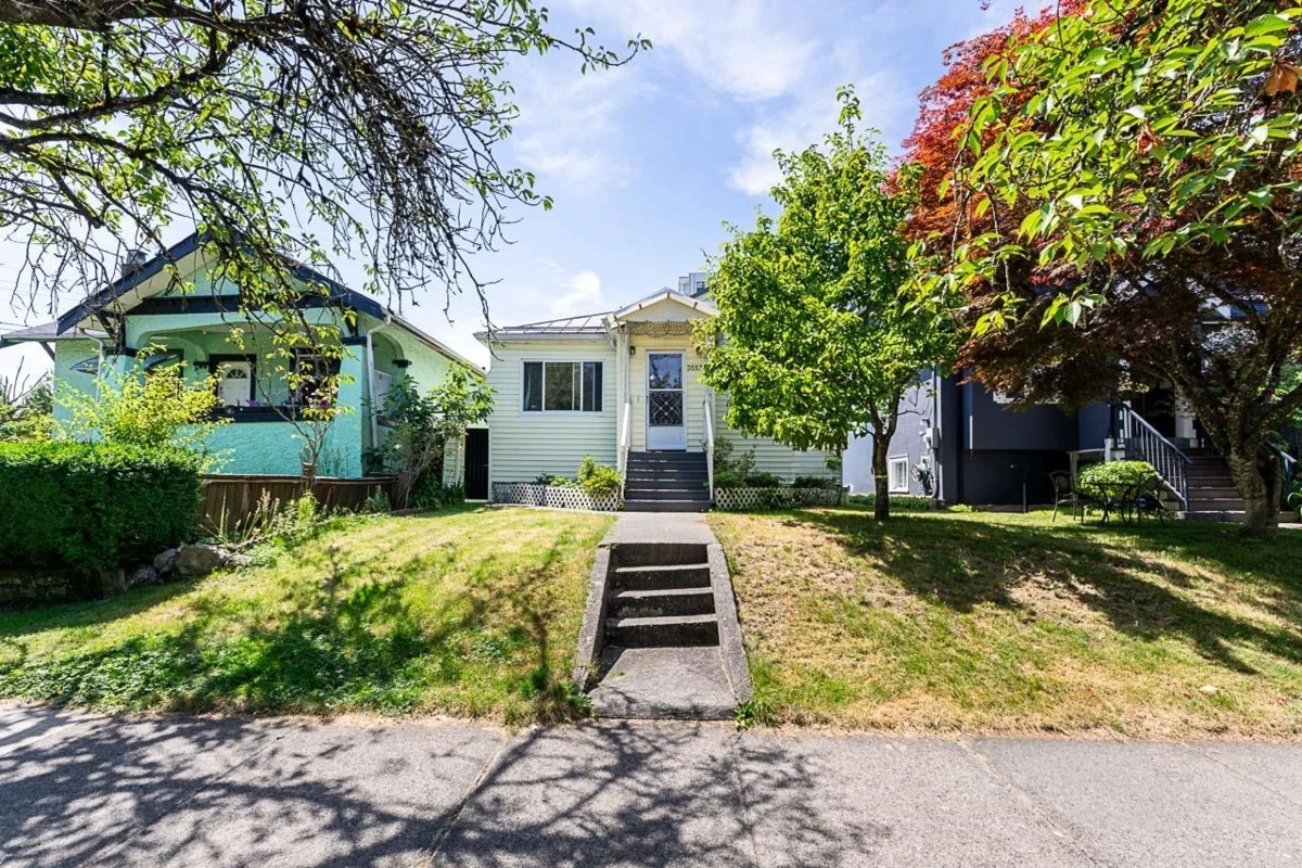Exterior Rear Photo of 3553 Inverness Street, Vancouver, BC