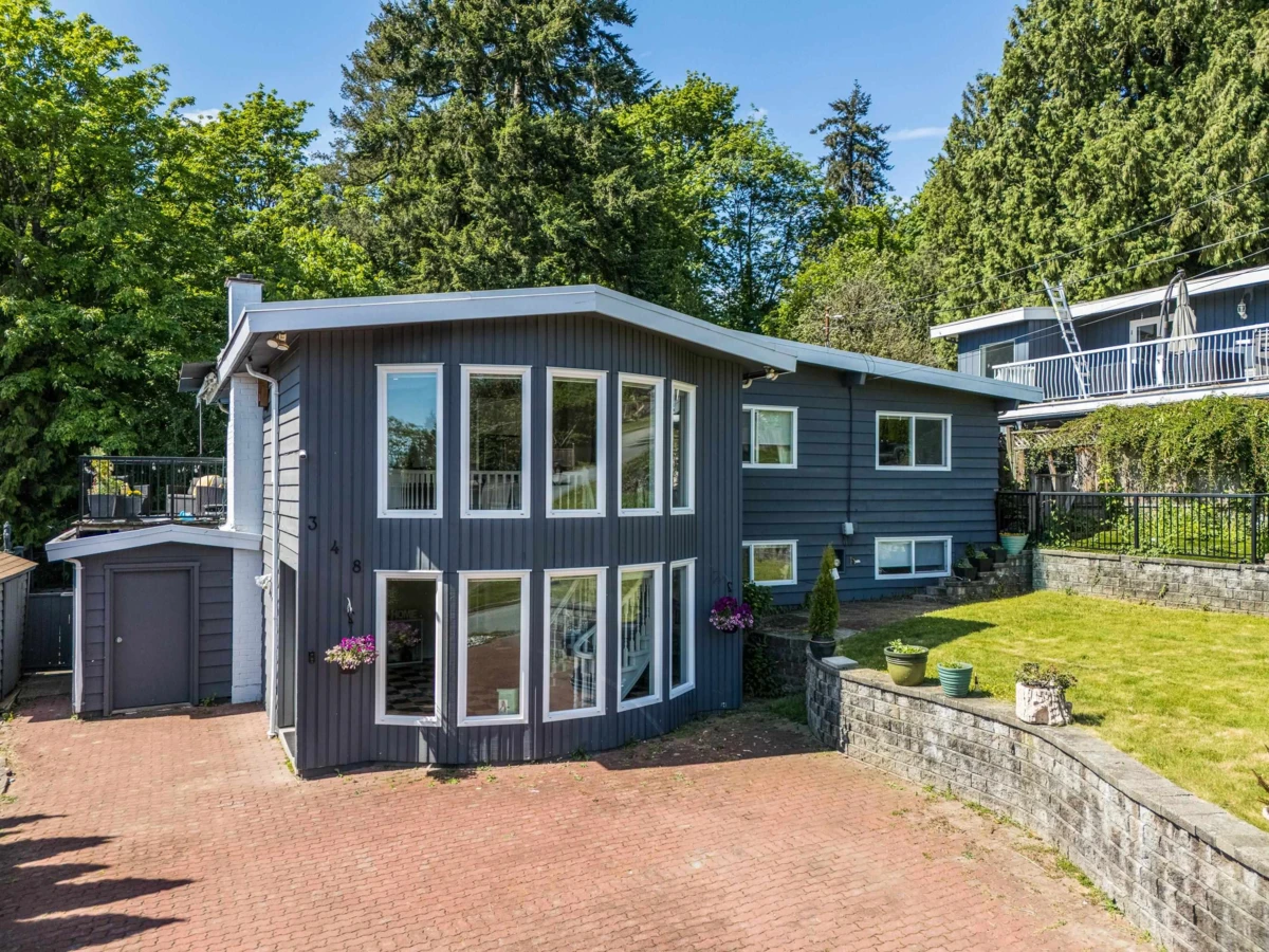 Exterior Rear Photo of 348 Seaforth Crescent, Coquitlam, BC