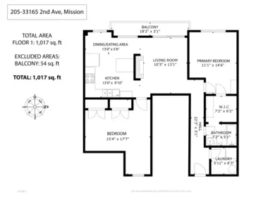 Outdoor Patio Photo of 205 33165 2nd Avenue, Mission, BC
