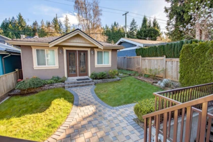Aerial View of 4532 W 15th Avenue, Vancouver, BC