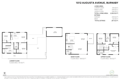 Outdoor Deck Photo of 1012 Augusta Avenue, Burnaby, BC