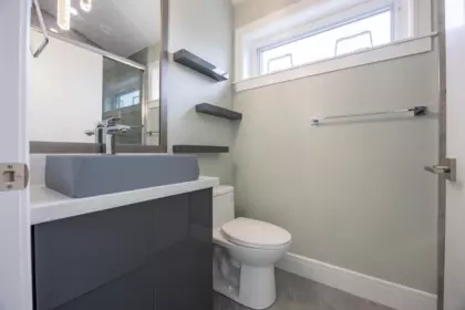 Basement Recreation Room Photo of 2 5808 Lanark Street, Vancouver, BC