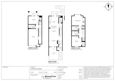 Aerial View of #11 4787 57 Street, Delta, BC