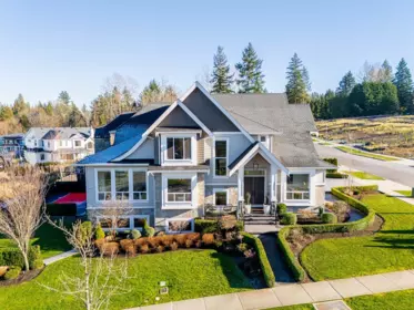 Aerial View of 2856 165 Street, Surrey, BC