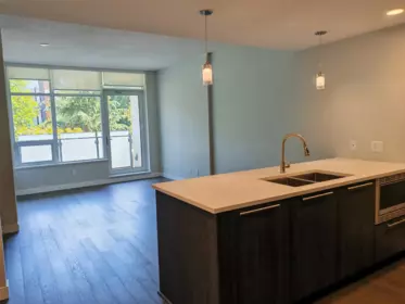Kitchen Island Photo of 208 5077 Cambie Street, Vancouver, BC