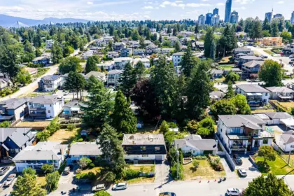 Aerial View of 10956 128a Street, Surrey, BC