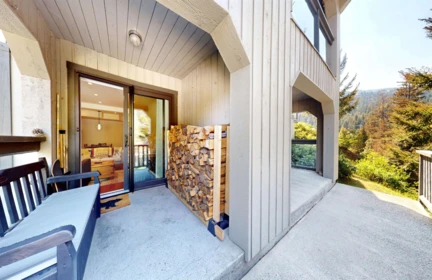 Outdoor Deck Photo of 11 2556 Snowridge Crescent, Whistler, BC