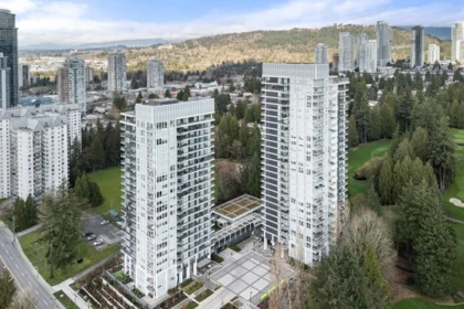 Backyard Photo of 1702 585 Austin Avenue, Coquitlam, BC
