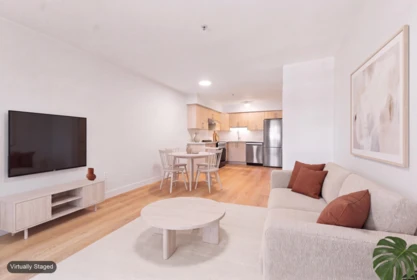 Living Room Photo of 301 2928 Commercial Drive, Vancouver, BC