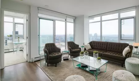 Living Room Photo of 3608 13350 Central Avenue, Surrey, BC