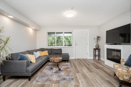 Living Room Photo of 40 1268 Riverside Drive, Port Coquitlam, BC