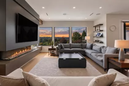 Living Room Photo of 7659 154 Street, Surrey, BC