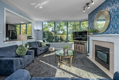 Dining Area Photo of 302 32330 South Fraser Way, Abbotsford, BC