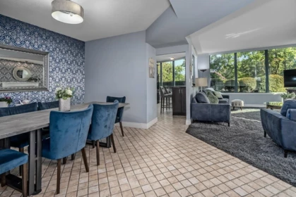 Family Room Photo of 302 32330 South Fraser Way, Abbotsford, BC