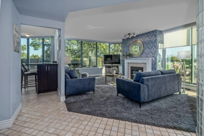 Living Room Photo of 302 32330 South Fraser Way, Abbotsford, BC