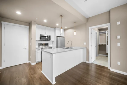 Kitchen Island Photo of 111 2242 Whatcom Road, Abbotsford, BC