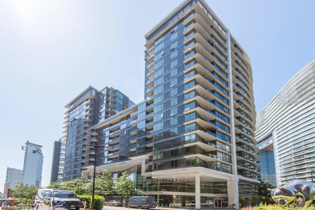 Exterior Rear Photo of 1502 68 Smithe Street, Vancouver, BC