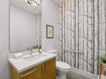 Basement Recreation Room Photo of 1087 Madeley Place, Whistler, BC
