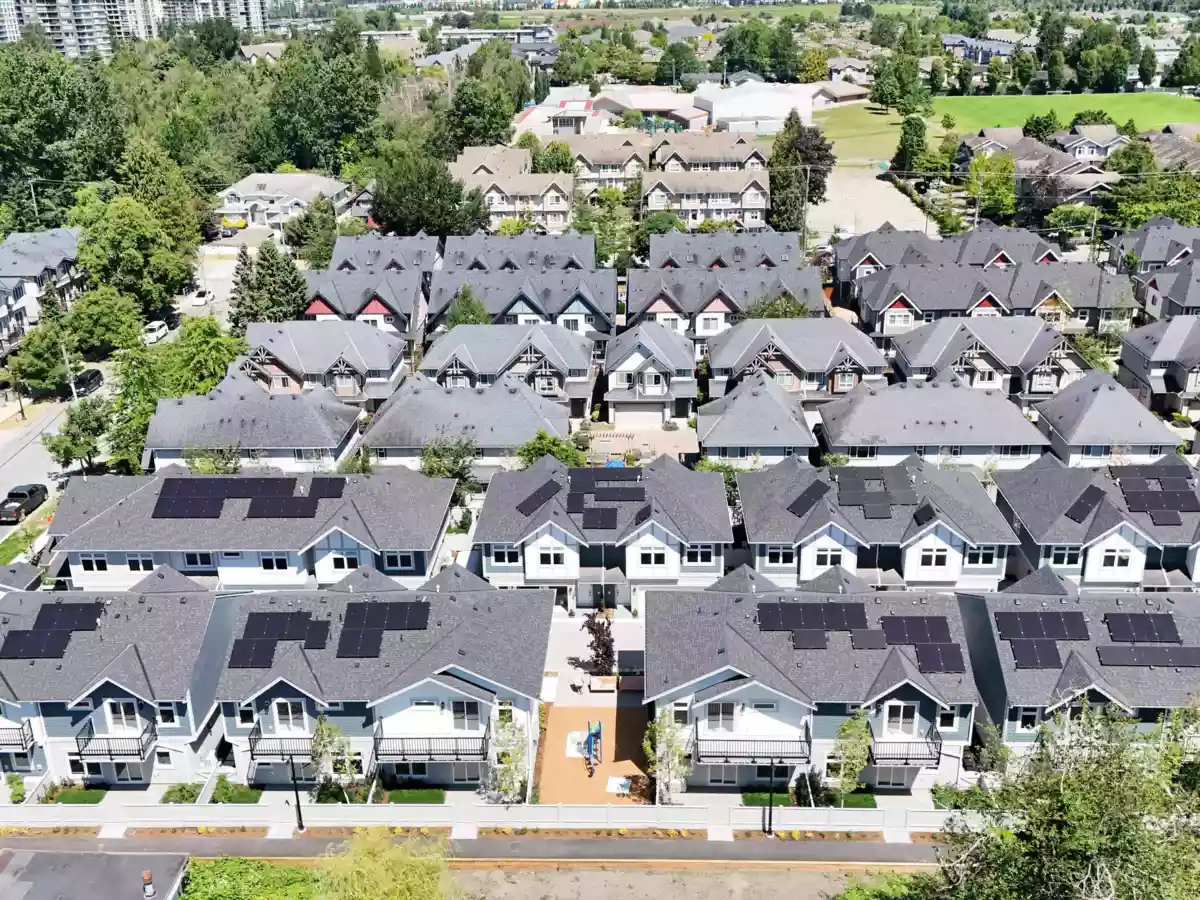 Exterior Rear Photo of 9 7100 Ash Street, Richmond, BC