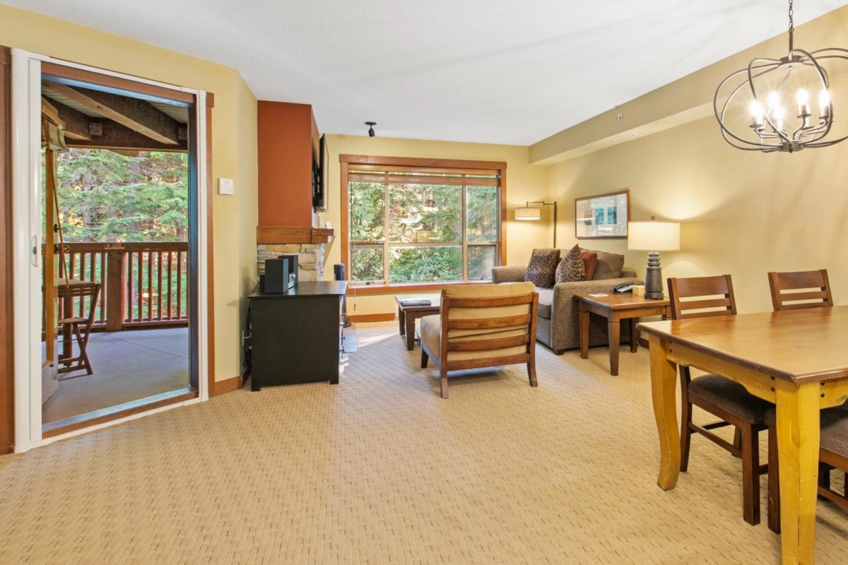 Family Room Photo of 405 G4 4653 Blackcomb Way, Whistler, BC