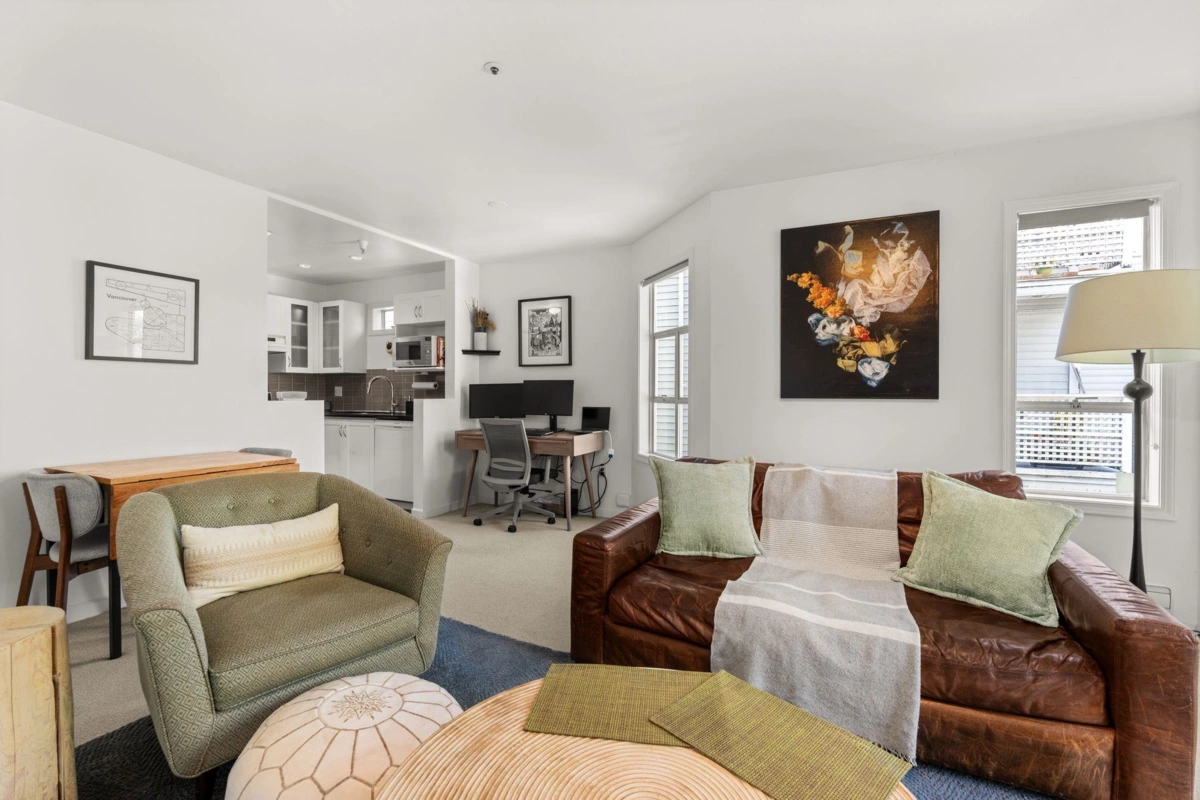 Family Room Photo of 202 1537 Charles Street, Vancouver, BC