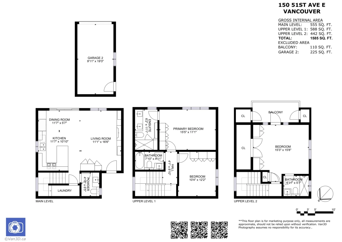 Backyard Photo of 2 150 E 51 Avenue, Vancouver, BC