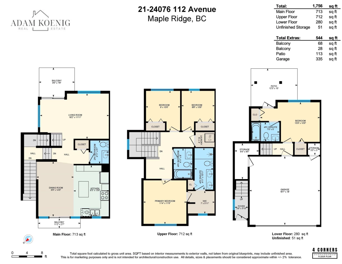 Mudroom Photo of 21 24076 112 Avenue, Maple Ridge, BC