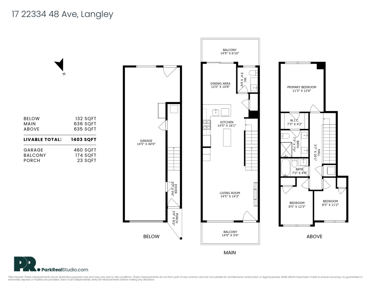Exterior Rear Photo of 17 22334 48 Avenue, Langley, BC