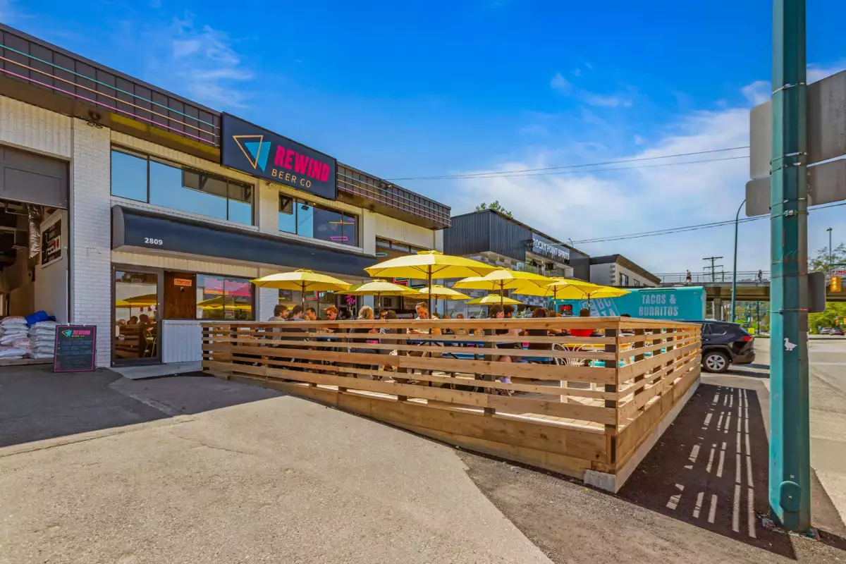 Aerial View of 112 101 Morrissey Road, Port Moody, BC