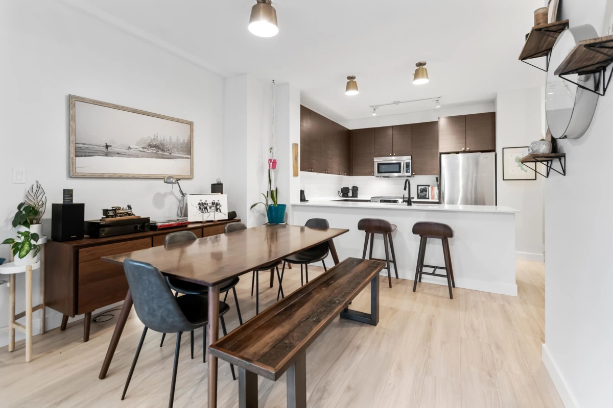 Kitchen Island Photo of 112 101 Morrissey Road, Port Moody, BC