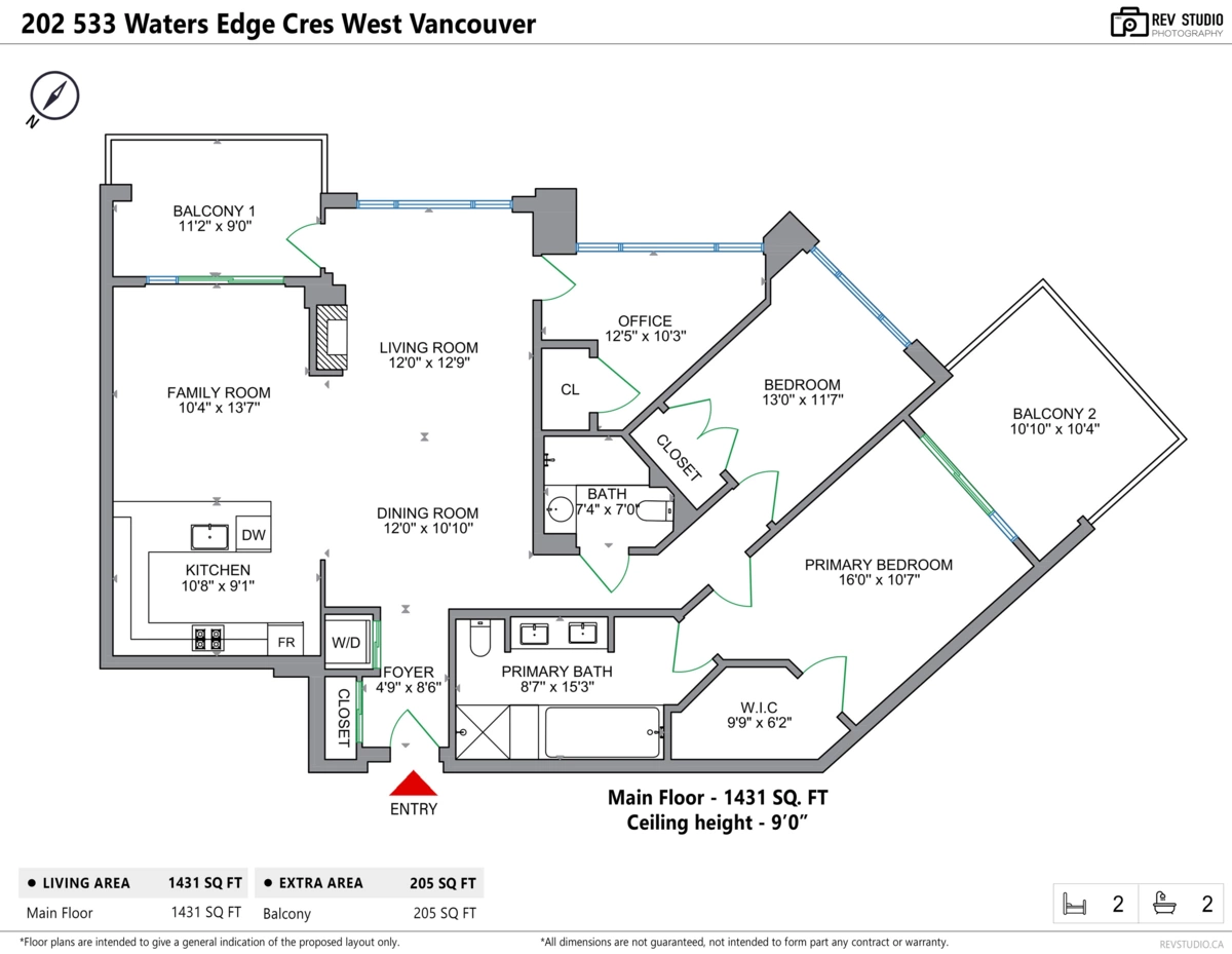 Bedroom 4 Photo of 202 533 Waters Edge Crescent, West Vancouver, BC