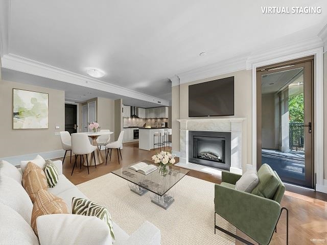 Exterior Front Photo of 202 533 Waters Edge Crescent, West Vancouver, BC