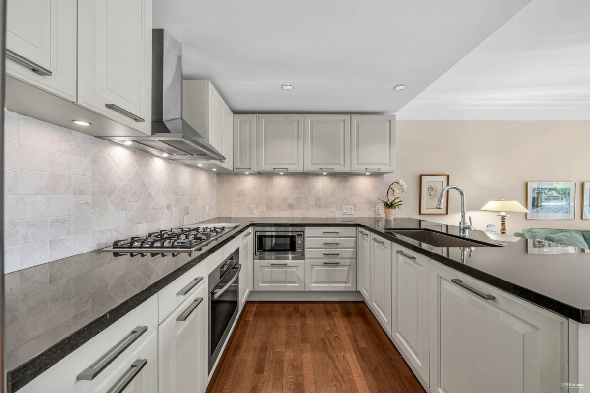 Living Room Photo of 202 533 Waters Edge Crescent, West Vancouver, BC