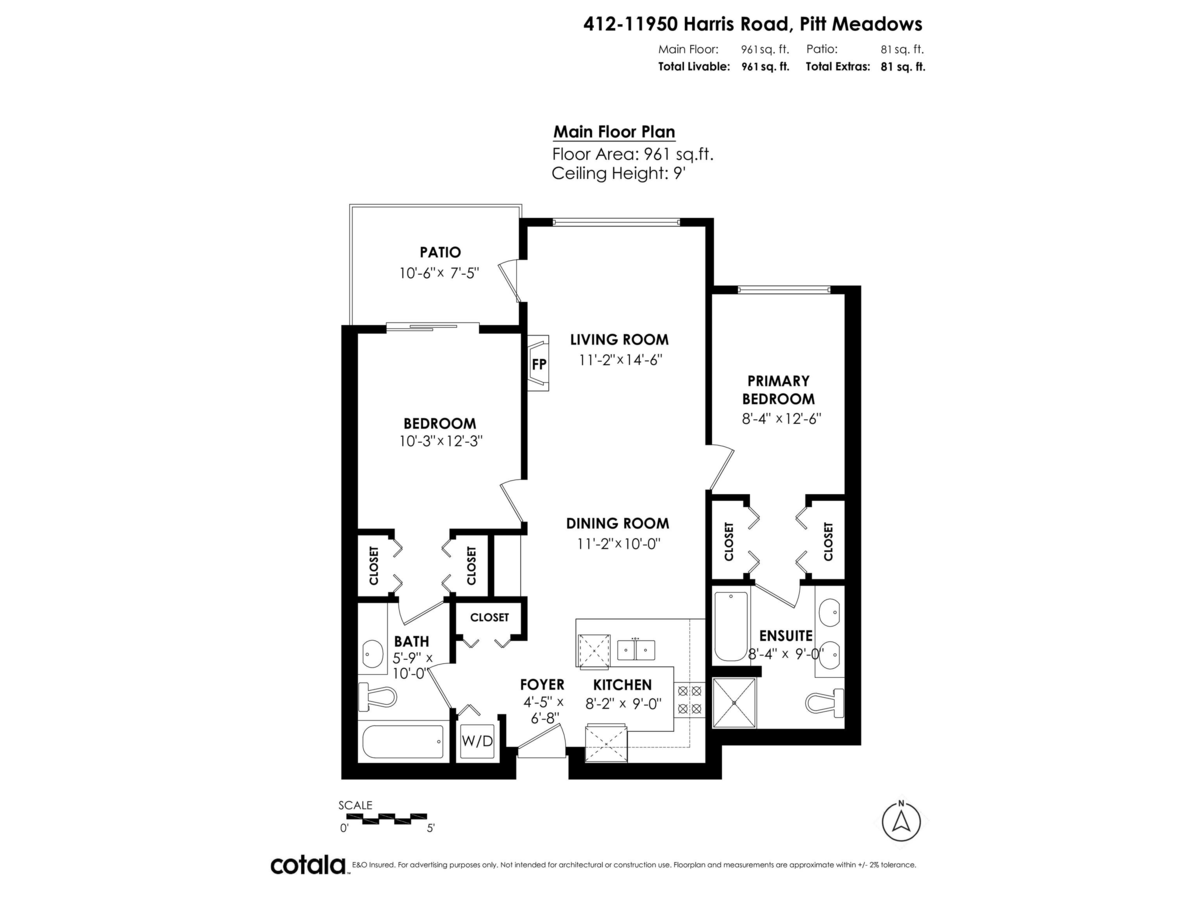 Living Room Photo of 412 11950 Harris Road, Pitt Meadows, BC