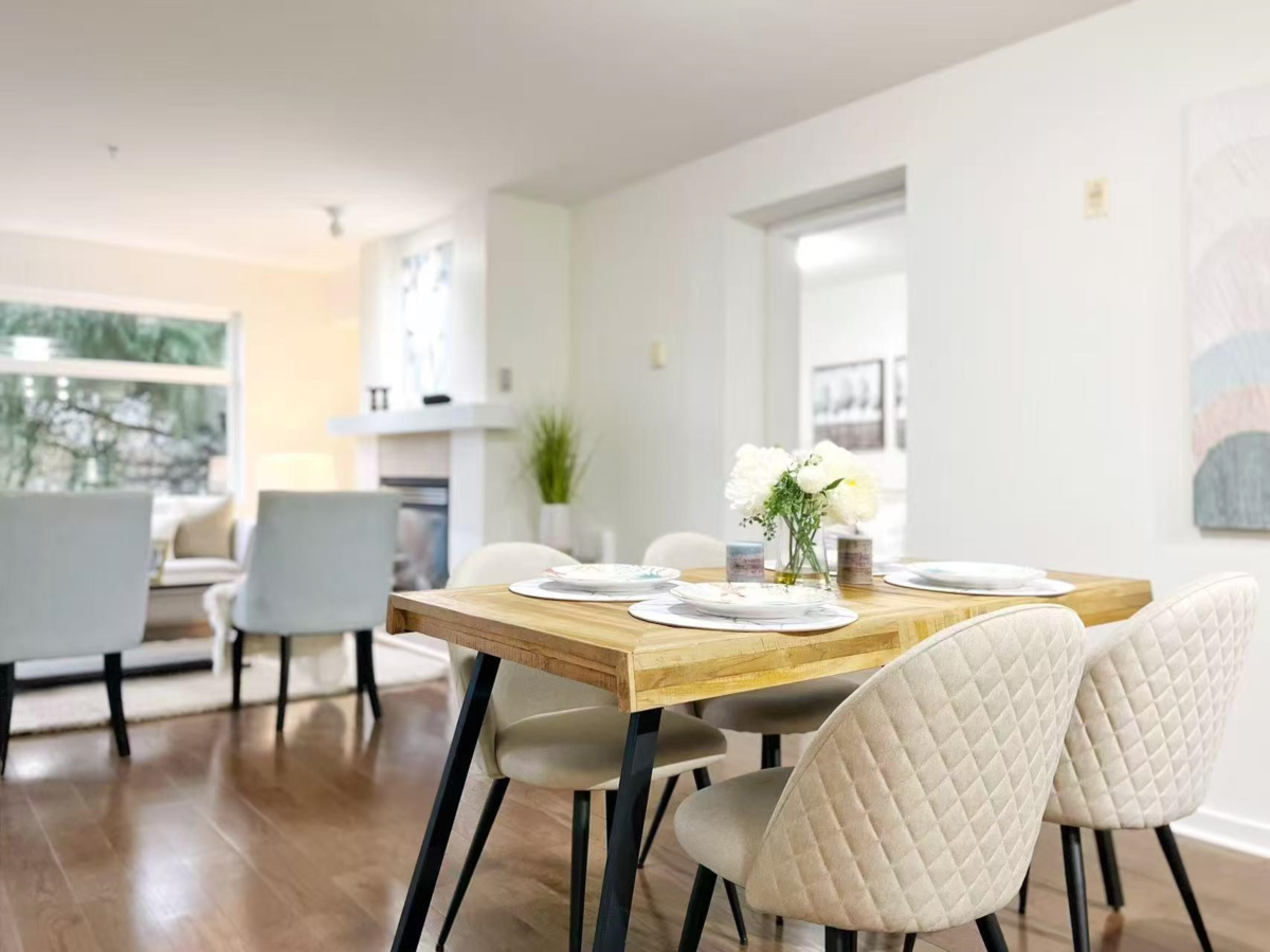 Breakfast Nook Photo of 307 6508 Denbigh Avenue, Burnaby, BC