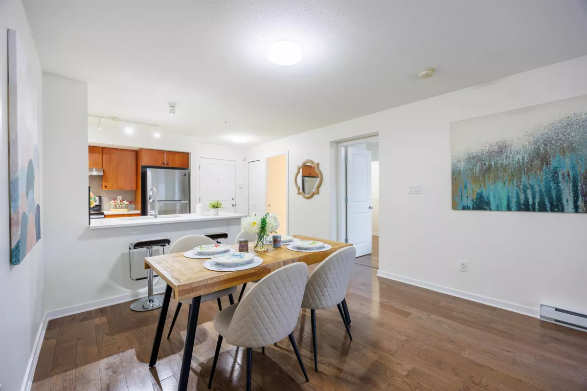 Dining Area Photo of 307 6508 Denbigh Avenue, Burnaby, BC