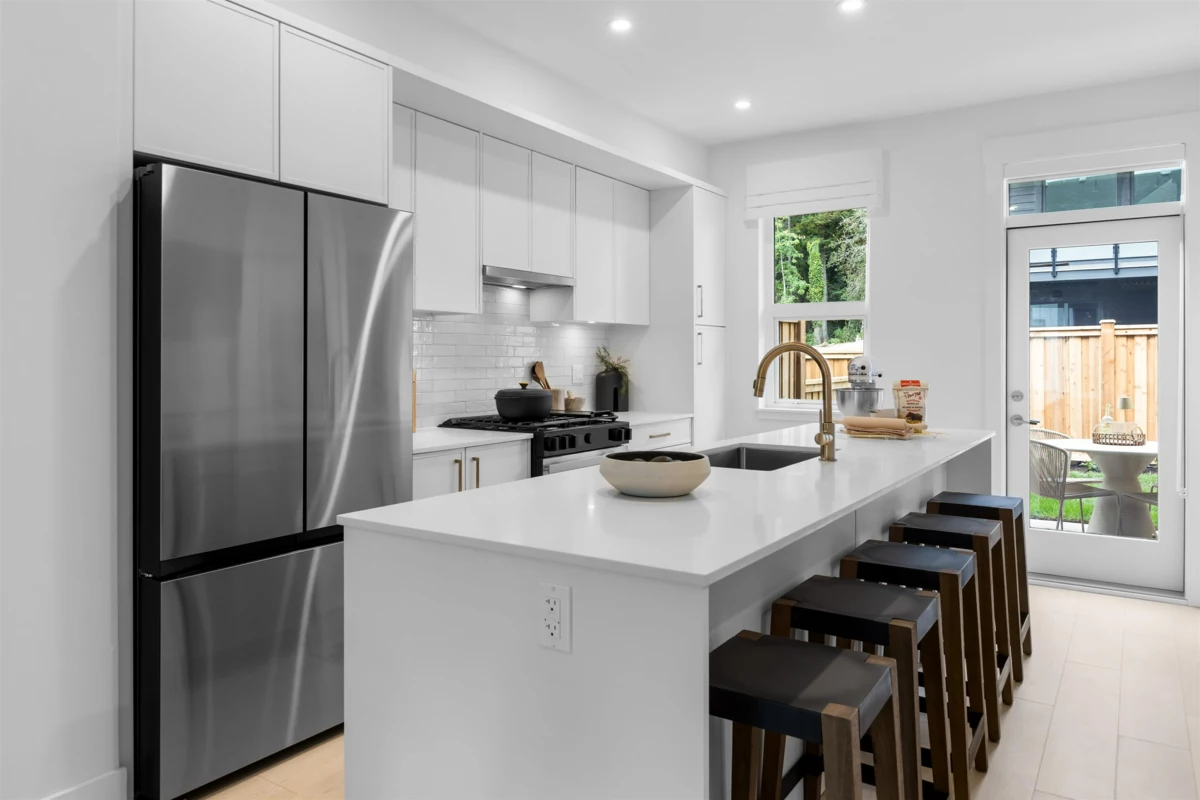 Exterior Front Photo of 113 3546 Monson Crescent, Coquitlam, BC