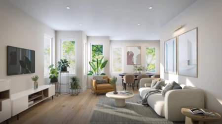 Family Room Photo of 2 7510 Curragh Avenue, Burnaby, BC