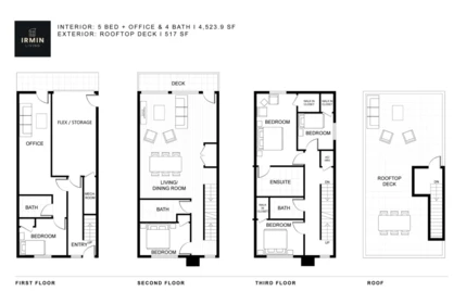 Living Room Photo of 2 7510 Curragh Avenue, Burnaby, BC
