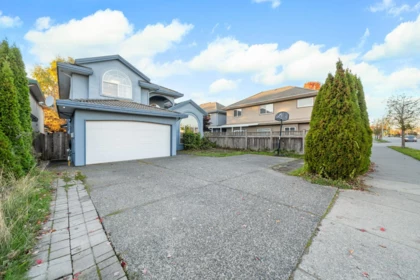 Aerial View of 11851 Railway Avenue, Richmond, BC