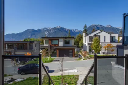 Aerial View of 8 3385 Mamquam Road, Squamish, BC